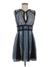 BCBGMAXAZRIA 100% Polyester Argyle Blue Cocktail Dress Size 6 - photo 1