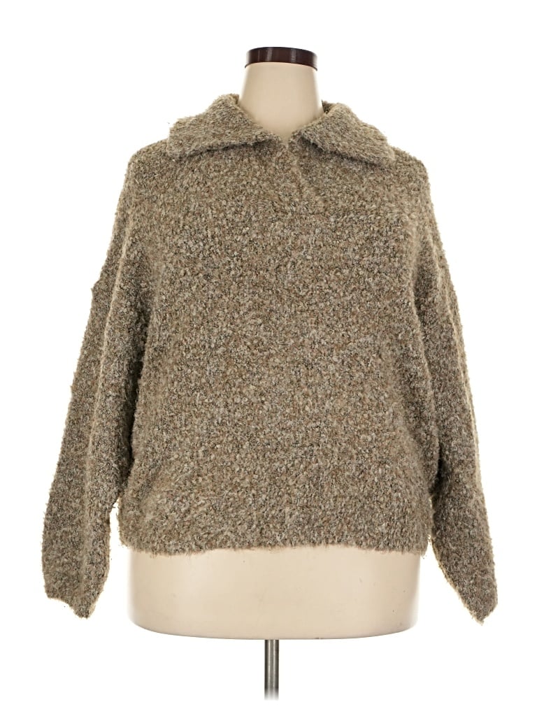 Pre-owned Universal Thread Pullover Sweater In Brown