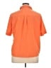 Travelsmith 100% Polyester Orange Short Sleeve Blouse Size XL (petite) - photo 2
