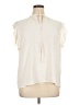 Ann Taylor Ivory Sleeveless Blouse Size XL - photo 1