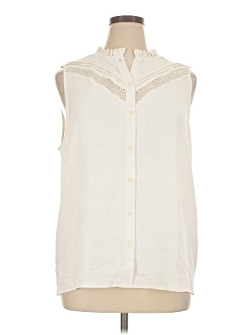 Ann Taylor Sleeveless Blouse (view 1)