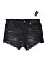 Express Jeans Black Denim Shorts Size 8 - photo 1