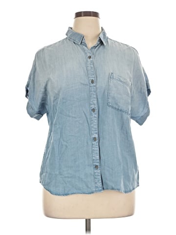 Cloth & Stone Short Sleeve Button-Down Shirt (view 1)