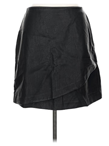 Club Monaco Faux Leather Skirt (view 1)