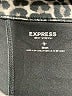 Express Animal Print Black Shorts Size L - photo 3
