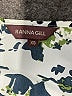 Ranna Gill 100% Polyester Floral White Jumpsuit Size XS - photo 4
