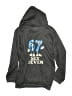 Unbranded 100% Polyester Gray Zip Up Hoodie Size 14 - photo 2