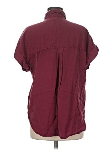 Velvet Heart Short Sleeve Button-Down Shirt (view 2)