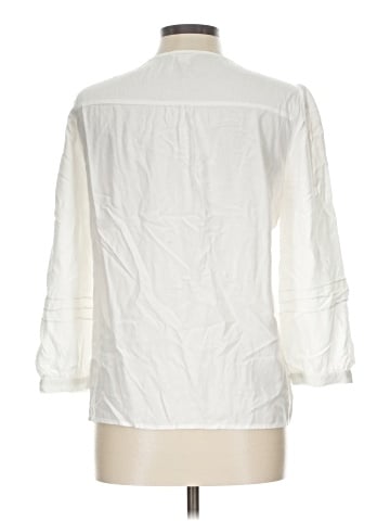 Caslon 3/4 Sleeve Blouse (view 2)