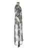 Old Navy 100% Polyester Graphic Silver Cocktail Dress Size M - photo 4