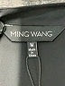 MING WANG 100% Polyester Black Long Sleeve Blouse Size M - photo 7