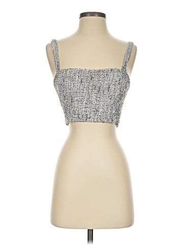 Aqua Sleeveless Top (view 1)