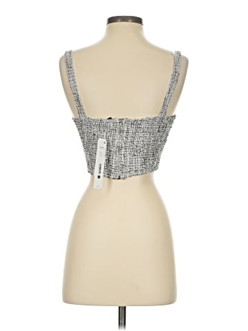 Aqua Sleeveless Top (view 2)