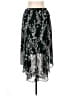 BCBGMAXAZRIA Paisley Black Formal Skirt Size L - photo 2