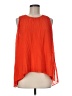 Zara Basic Orange Sleeveless Blouse Size M - photo 1