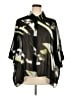 Lane Bryant 100% Polyester Camo Black 3/4 Sleeve Blouse Size 18 - 20 Plus - photo 1