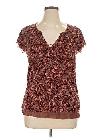 CALVIN KLEIN JEANS Short Sleeve Blouse (view 1)