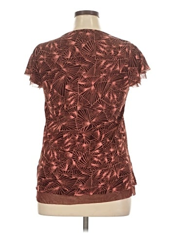 CALVIN KLEIN JEANS Short Sleeve Blouse (view 2)