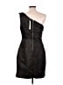 Esley 100% Polyester Black Cocktail Dress Size L - photo 2