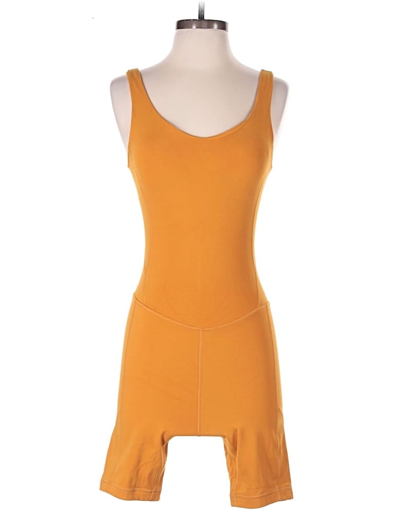 Pre-owned Lululemon Athletica Romper In Orange