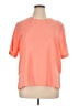 Notations 100% Polyester Orange Short Sleeve Top Size 1X - photo 1