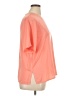 Notations 100% Polyester Orange Short Sleeve Top Size 1X - photo 4