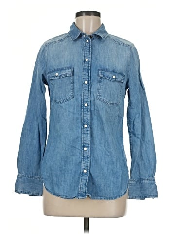 H&M L.O.G.G. Long Sleeve Button-Down Shirt (view 1)