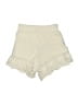 Sincerely Jules 100% Cotton Ivory Shorts Size XS - photo 1