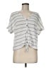 Paper Crane Gray Short Sleeve Top Size M - photo 1