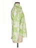 Unbranded 100% Polyester Floral Green Long Sleeve Blouse Size M - photo 4