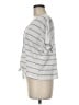 Paper Crane Gray Short Sleeve Top Size M - photo 5