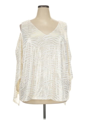 Ashley Stewart Long Sleeve Blouse (view 1)