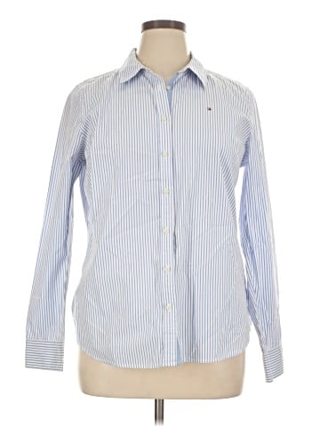 Tommy Hilfiger Long Sleeve Button-Down Shirt (view 1)