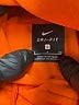 Nike 100% Polyester Orange Pullover Hoodie Size S - photo 7
