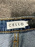 Cello Jeans Graphic Blue Jeans Size 9 - photo 4