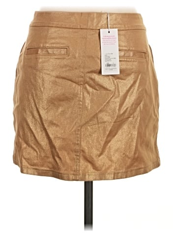 Lilly Pulitzer Faux Leather Skirt (view 2)