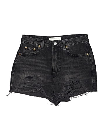 Topshop Denim Shorts (view 1)