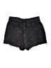Topshop Black Denim Shorts Size 6 - photo 2