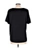 Anne Klein Black Short Sleeve Blouse Size L - photo 2