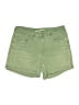 Universal Thread Solid Green Denim Shorts Size 12 - photo 1