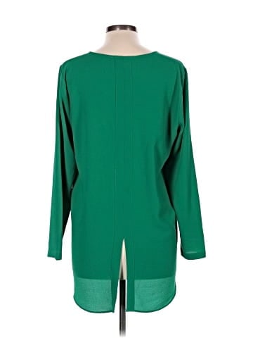 Rose + Olive Long Sleeve Blouse (view 2)