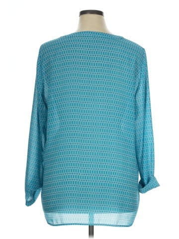 Caslon 3/4 Sleeve Blouse (view 2)