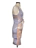 Endless Blu Tie-dye Gray Cocktail Dress Size S - photo 4