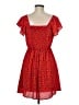 Sienna Sky 100% Polyester Paisley Red Casual Dress Size M - photo 2