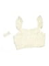 Tween Diva Ivory White Sleeveless Top Size 14 - photo 2