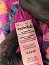 Reebok 100% Polyester Print Purple Athletic Shorts Size S - photo 4
