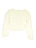 H&M 100% Viscose Ivory Pullover Sweater Size 12 - 14 - photo 1