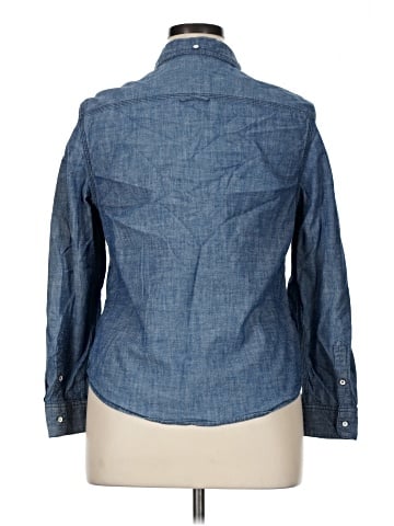 Lands' End Long Sleeve Button-Down Shirt (view 2)
