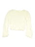 H&M 100% Viscose Ivory Pullover Sweater Size 12 - 14 - photo 2