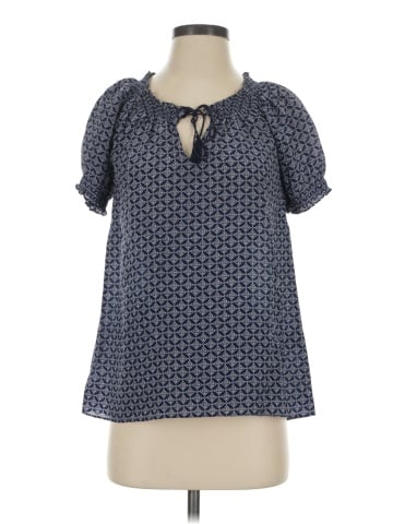 Joie Short Sleeve Silk Top (view 1)